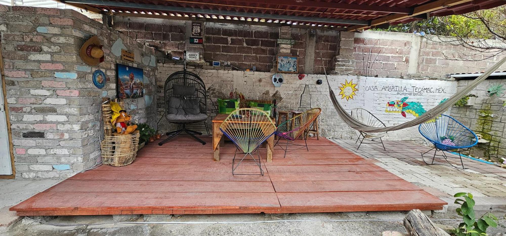 Casa Amarilla Tecamac Hotell Santa Cruz Tecamac Eksteriør bilde